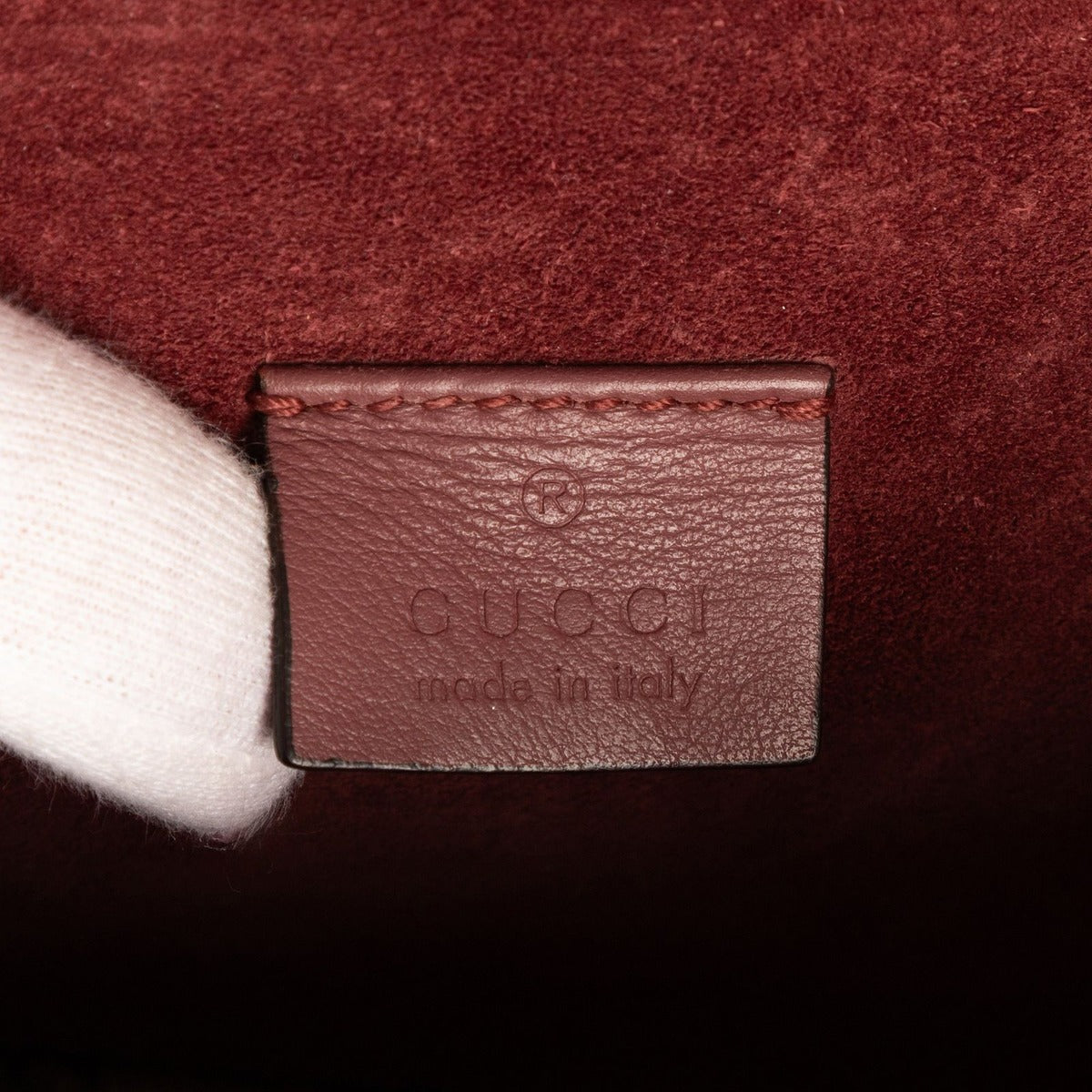 Gucci Blooms Dionysus Beige Burgundy Supreme Canvas Shoulder Bag — view 10