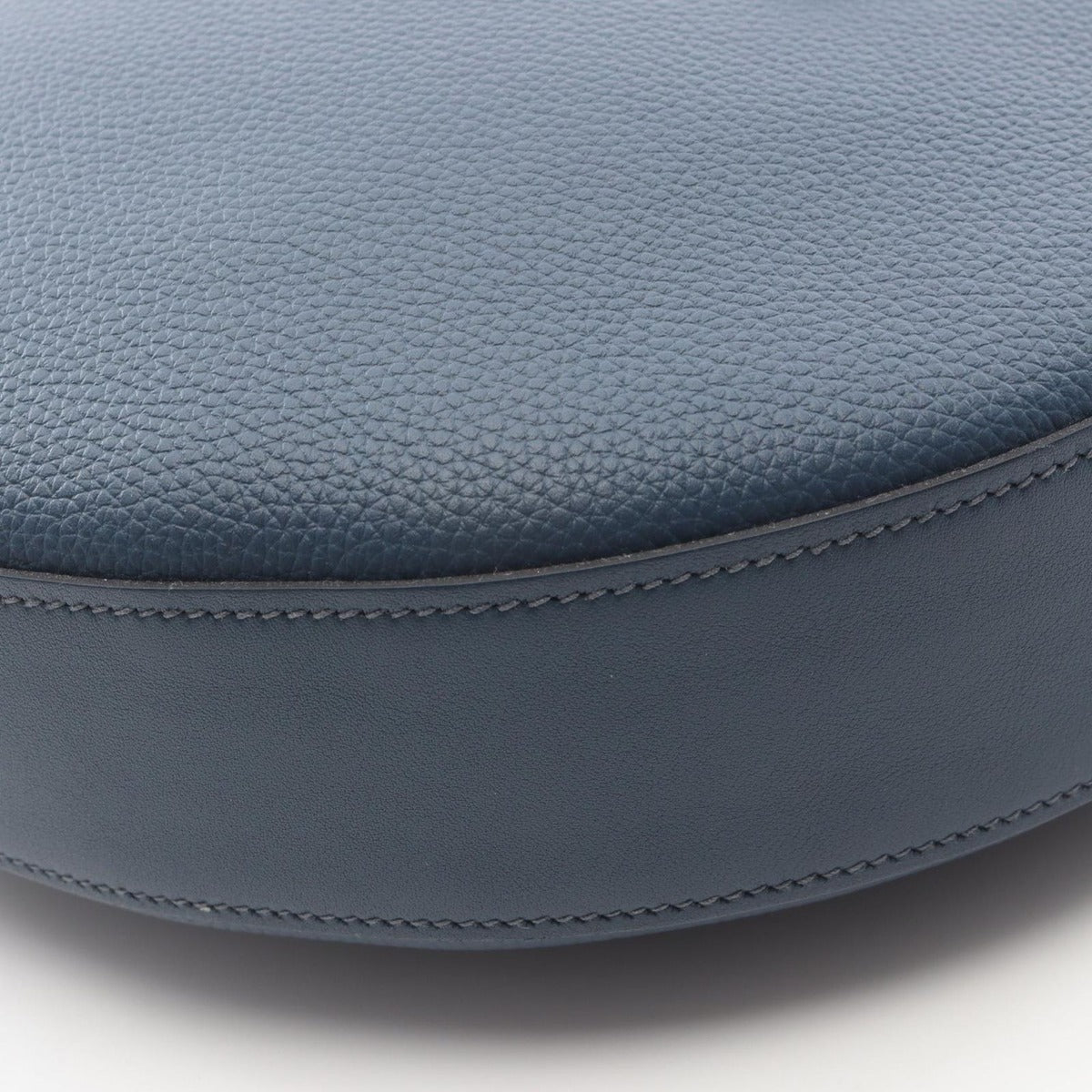 Hermes Shoulder Bag Alson Bour de Pluse Leather Boule Blue-de-prusse Navy — view 9