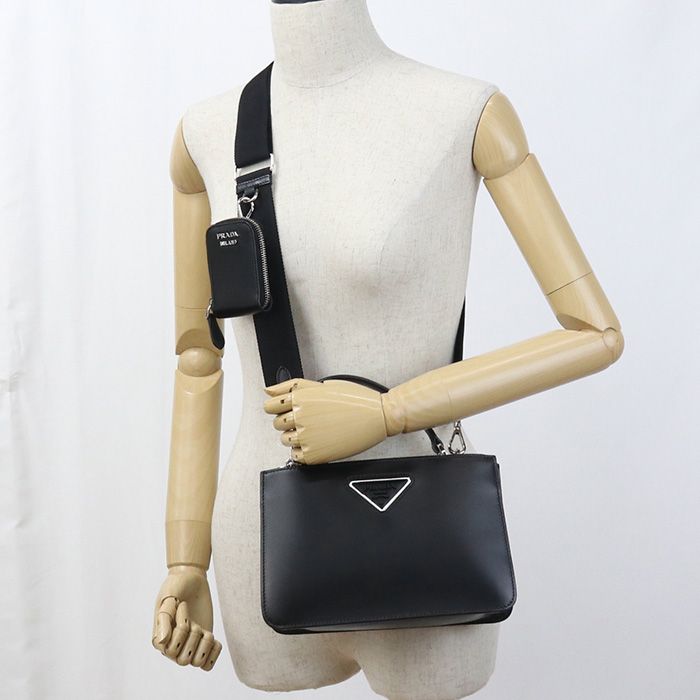 Prada 2WAY 1ba314 2AIX F0xd9 Handbag Calf Womens