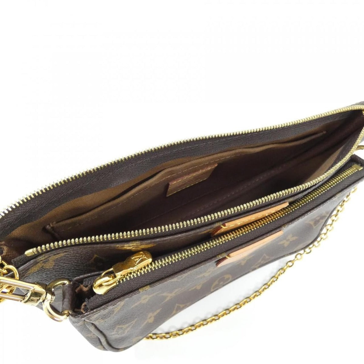 Louis Vuitton Monogram Multi Pochette Shoulder Bag Brown Marron — view 7