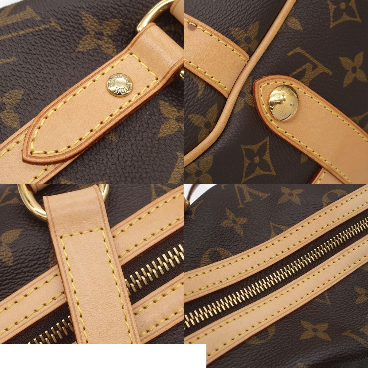 Louis Vuitton Stresa GM Monogram Canvas Shoulder Bag — view 8