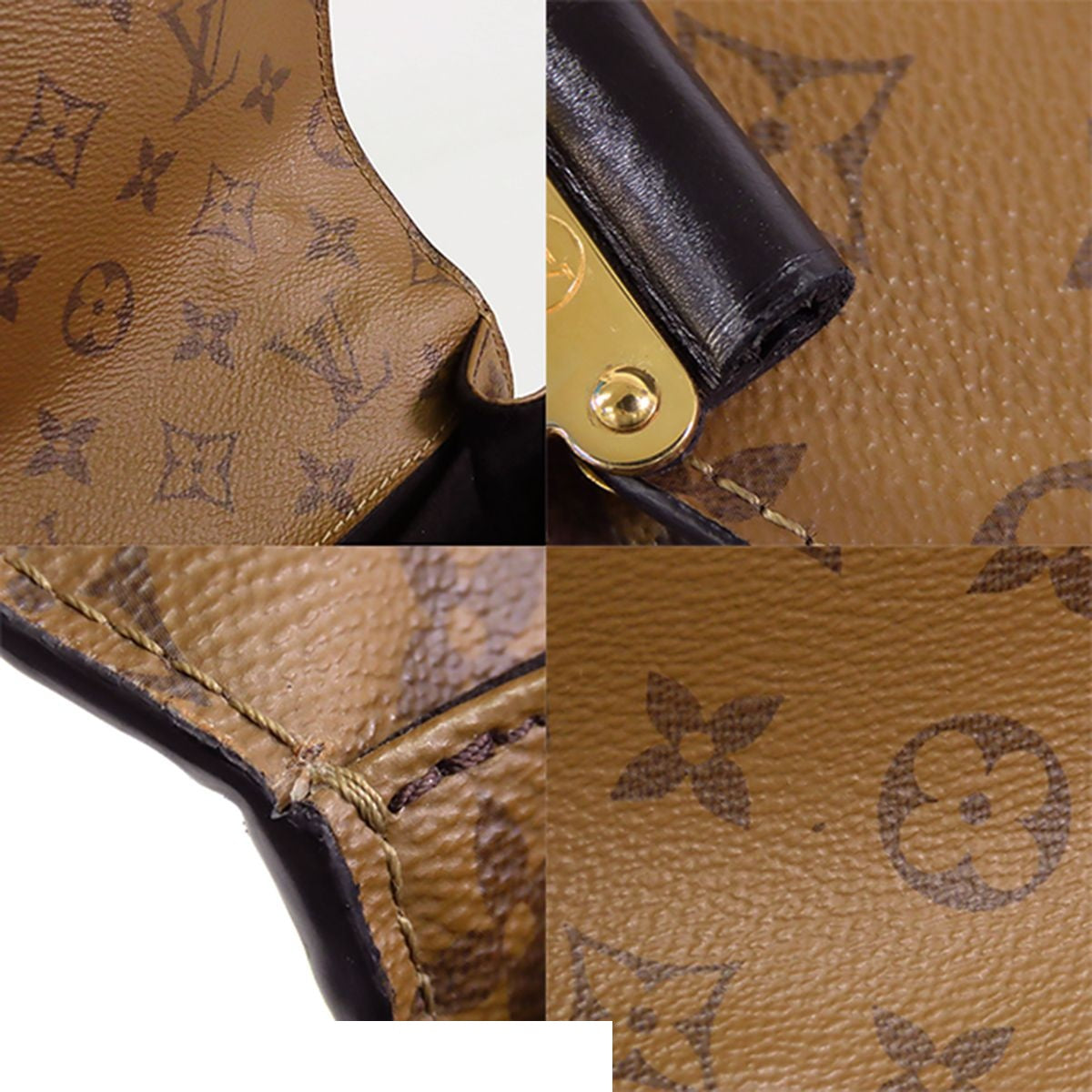Louis Vuitton Monogram Reverse Pochette Metis MM 2-Way Shoulder Bag — view 8