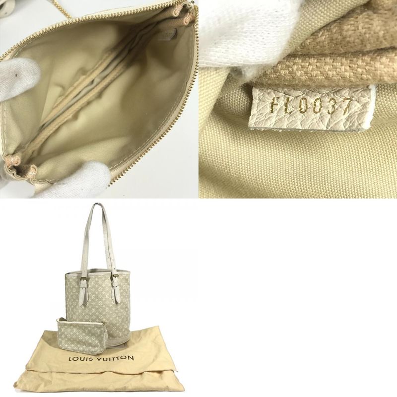 Louis Vuitton Shoulder Bag Bucket PM Bucket PM M95316 Monogram Mini Lin Canvas