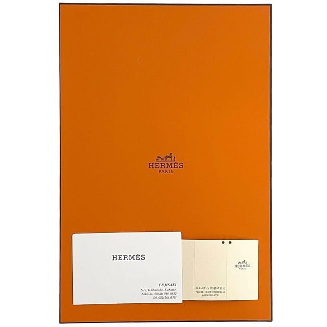 Hermes Necklace Lena Brown Beige Gradient