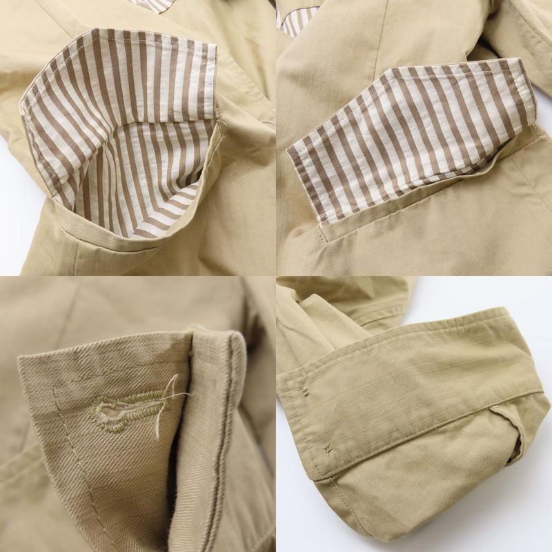 Yves Saint Laurent Other Outerwear 46 Cotton Beige Coat Apparel Men YVES Saint