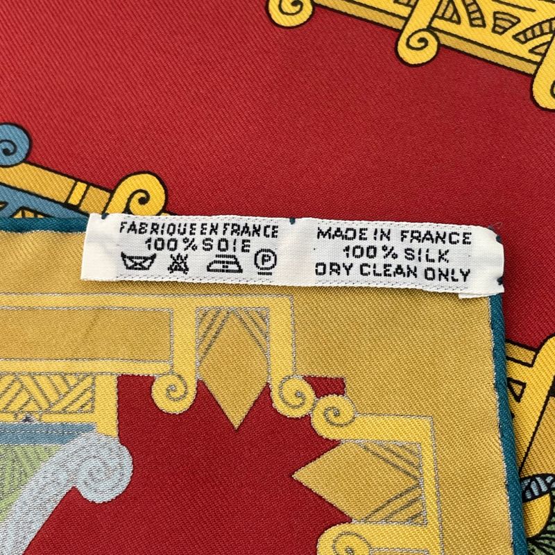 Hermes Scarf Carre 90 Astres Et Soleils Celestial Bodies And The Sun Multicolor