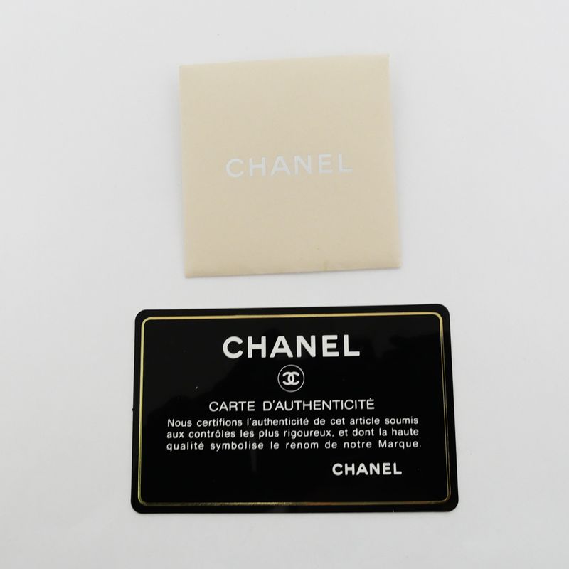 Chanel Nylon Chain Tote Bag Silver Hardware Quilted Women's