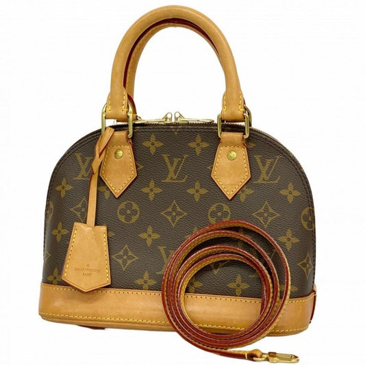 Louis Vuitton Alma BB Monogram Crossbody Shoulder Bag Purse