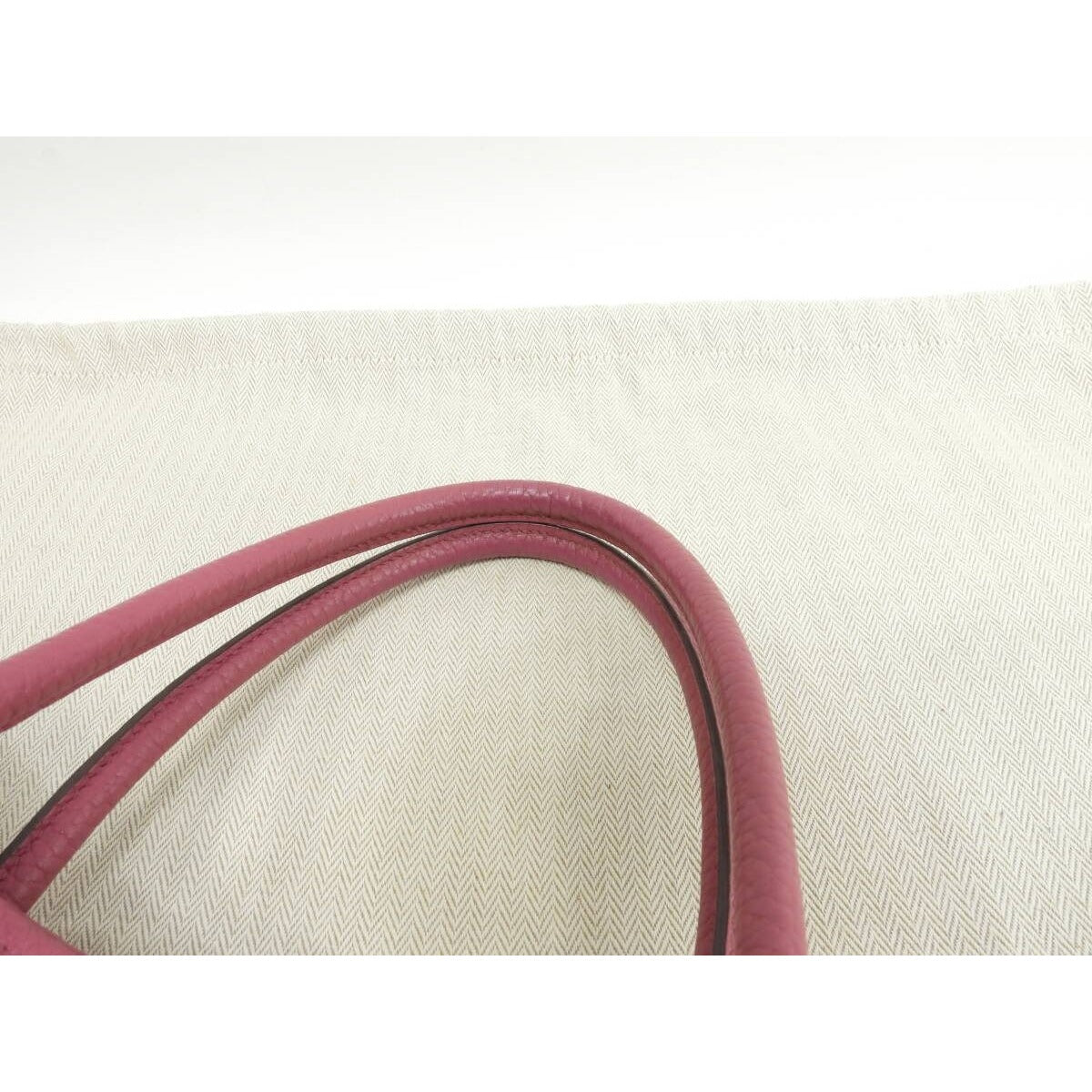 Hermes Garden Party 36 PM Negonda Leather Tote Bag Pink Handbag Purse