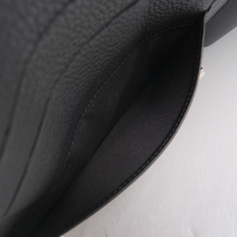 DIOR Homme Dior Homme Document Case Calf Black Unisex Clutch Bag