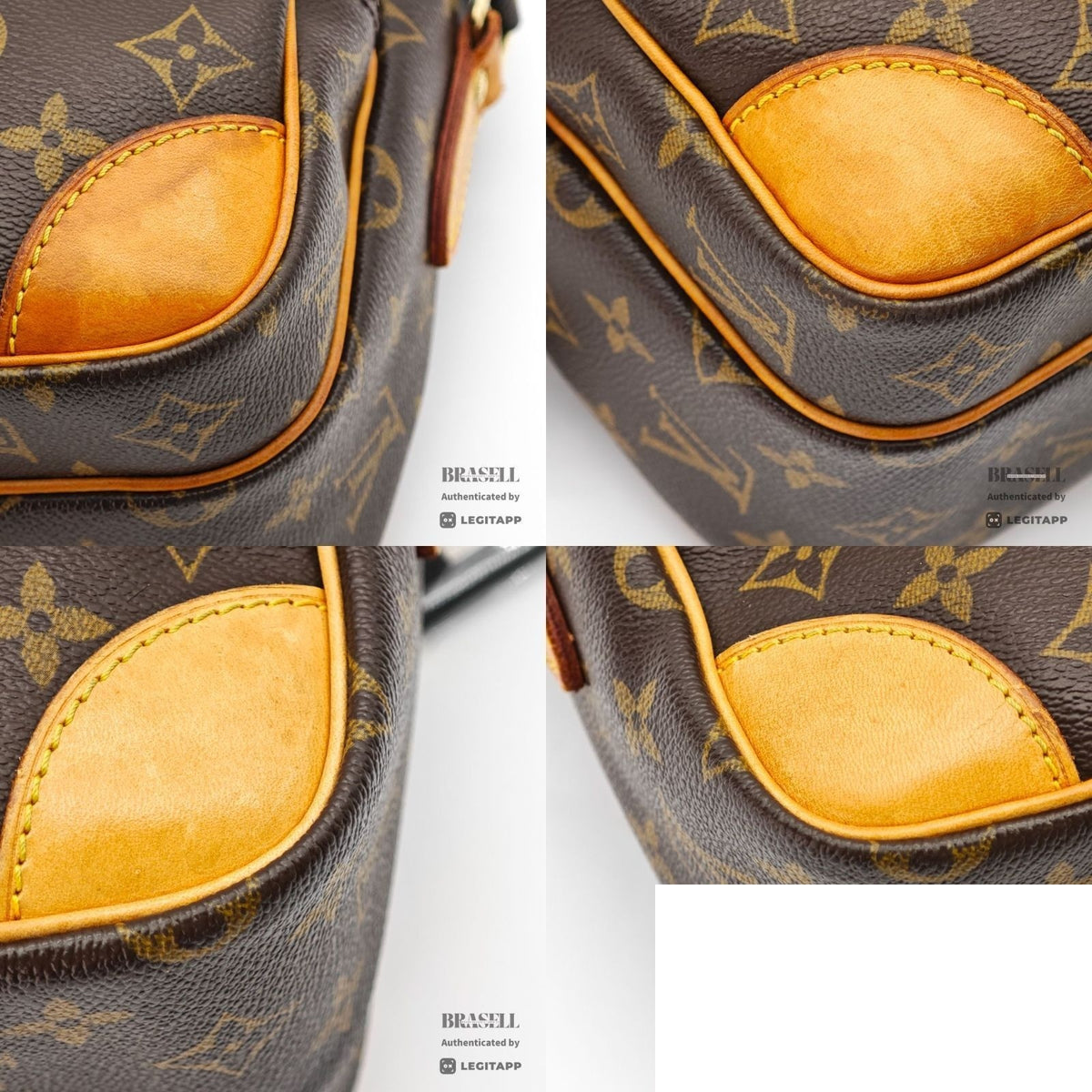 Louis Vuitton Nile Shoulder Bag Small Brown — view 8