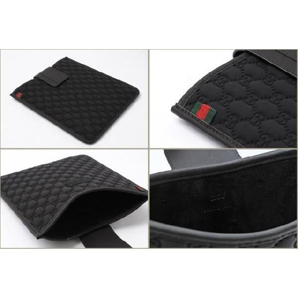 Gucci Ipad Case Gucci Black Neoprene GG 256575 Fpogx 1060