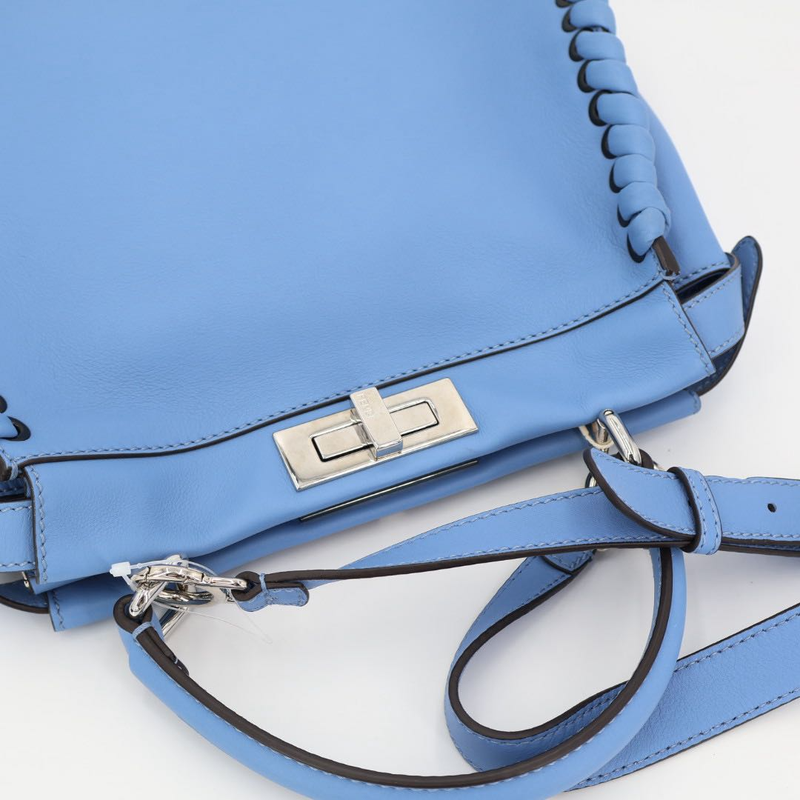 Fendi Regular Peekaboo 2 Way Blue 8bn290
