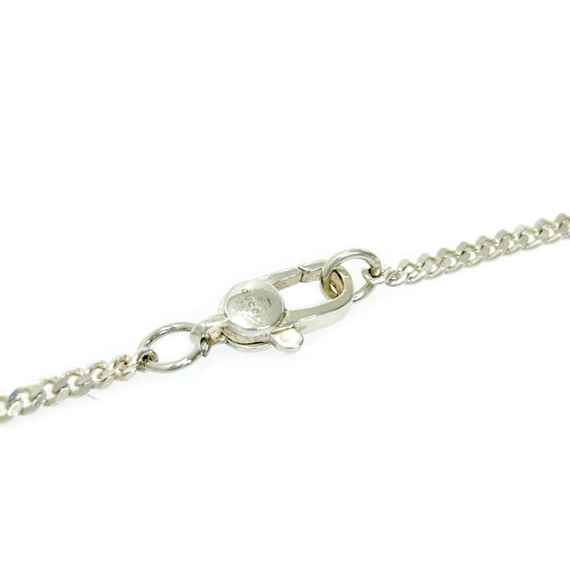 Gucci Silver Knot Heart Necklace 10.9g 925 Engraved 304928 Necklace