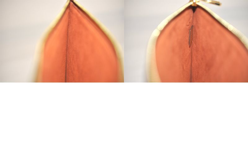 Louis Vuitton Monogram Empreinte Neverfull Pouch Wallet Brown LV 3395n