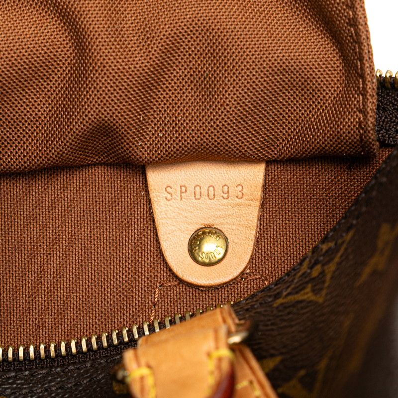 Louis Vuitton Monogram Speedy 25 Mini Boston Bag Handbag M41528 Brown PVC