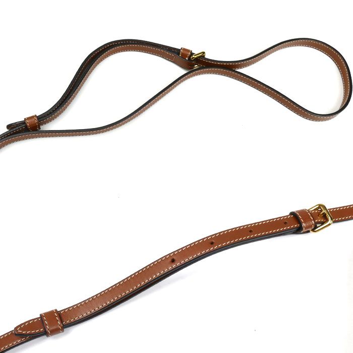 Celine Mini Buzas Cuir Triomphe Shoulder Bag Tan 10j303dpq4lu Ladies Preowned