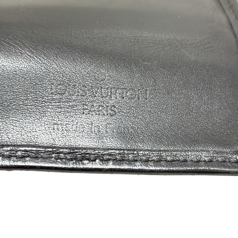 Louis Vuitton Wallet Chicago Porte Barrule 12 Cartes Cles Di M95789 Noir Black