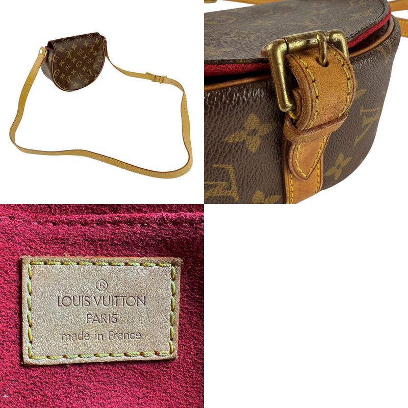 Louis Vuitton Crossbody Shoulder Bag Monogram Tan Blanc M51179