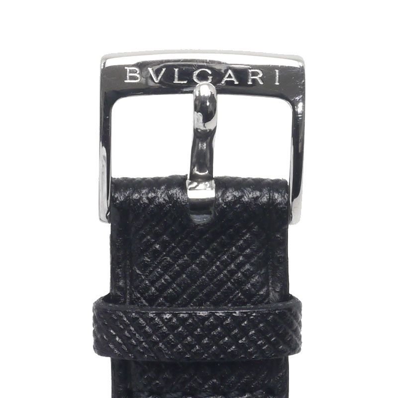 Bulgari Bvlgari Solo Tempo St29s Ladies Quartz Black Dial *external Belt