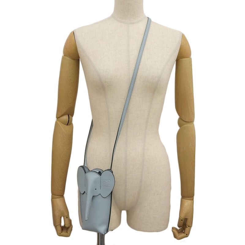 Loewe Anagram Elephant Pocket Shoulder Bag