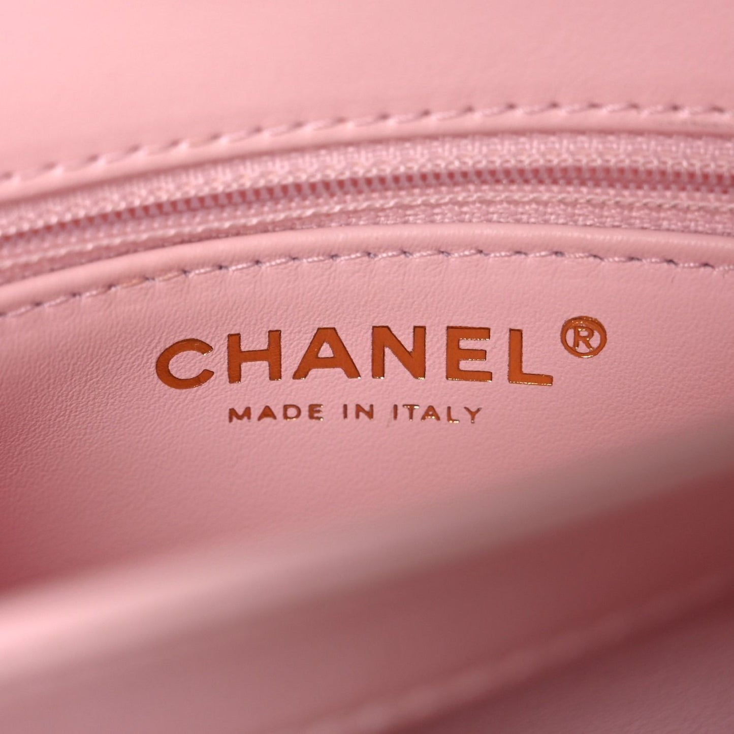 CHANEL Trendy Lambskin Quilted Small CC Dual Handle Flap Bag Pink Tote