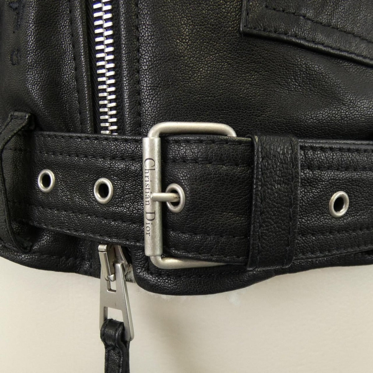 Dior Leather Rider's Jacket — view 7