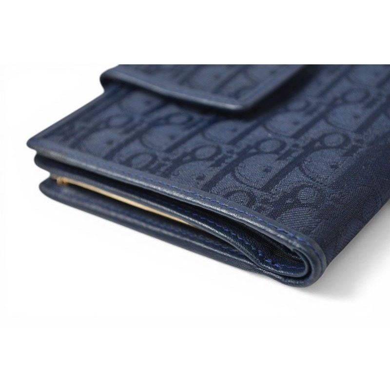 Dior Wallet Trotter Navy Vintage — view 15
