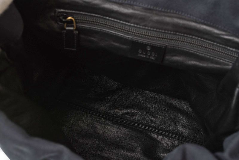 Gucci Shoulder Bag Vintage Gucci 2WAY One Shoulder Body Bag Black 92473