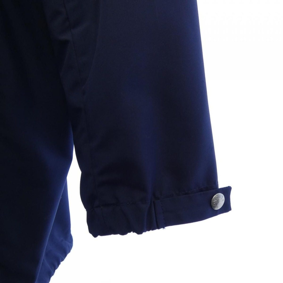 Moncler Granduc Coat Navy — view 6