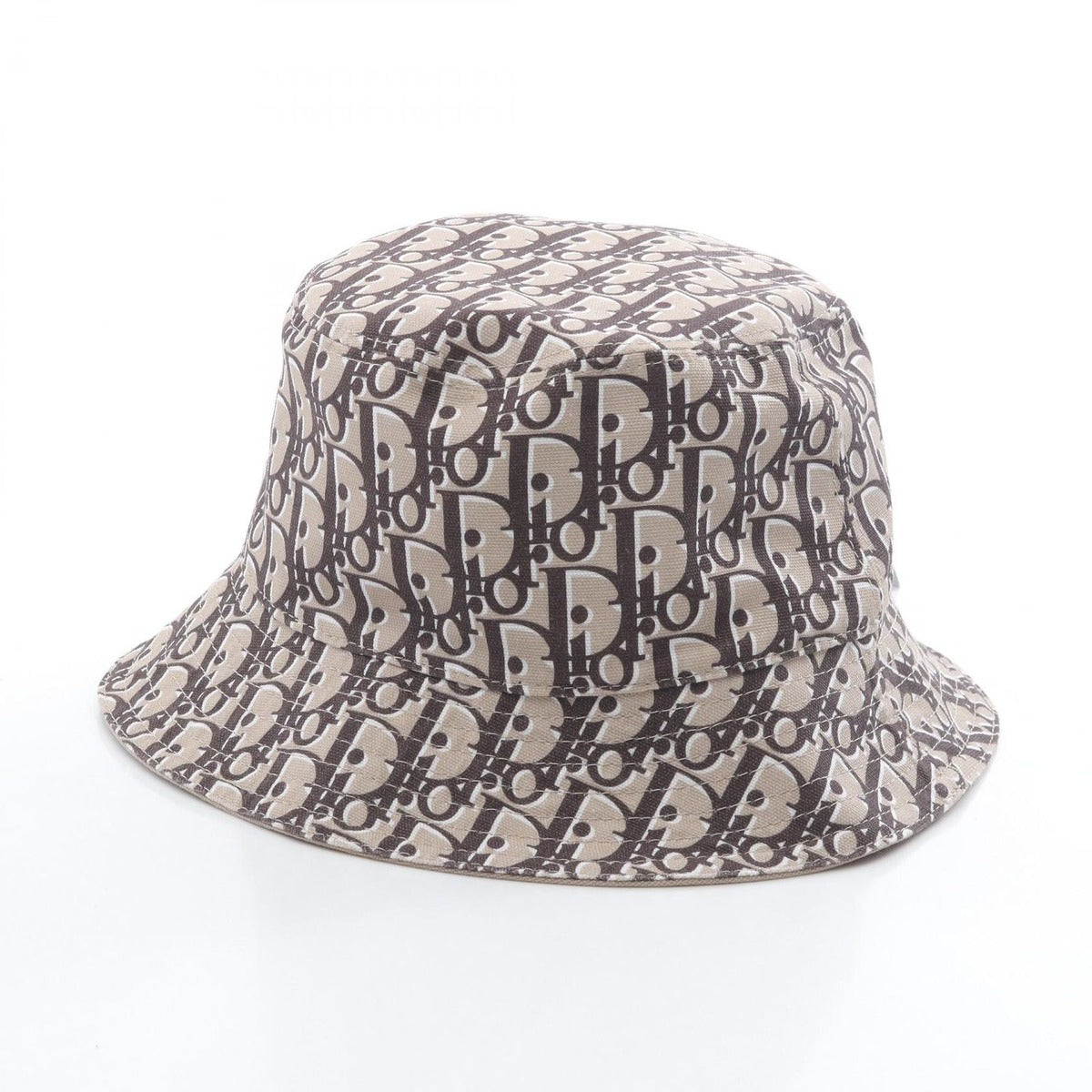 Dior Hat Beige Reversible Brown — view 6