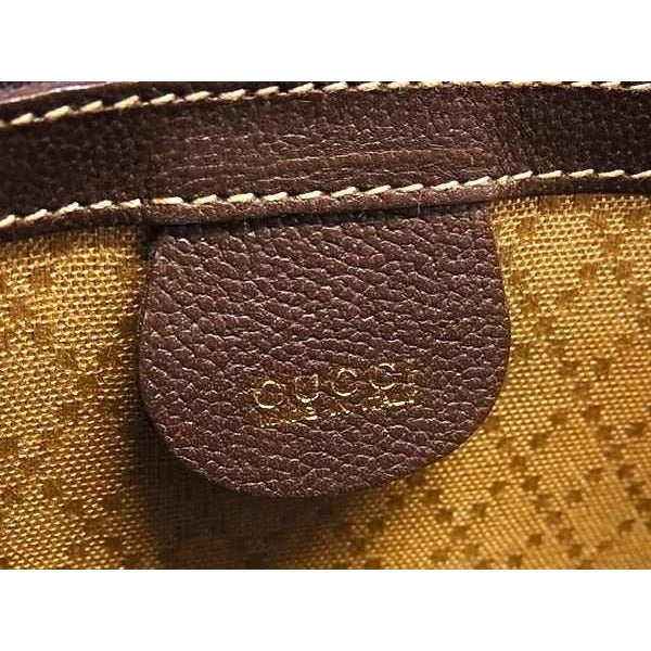 Gucci Clutch Bag Diamante 018 3754 3702 Brown Leather Men — view 7