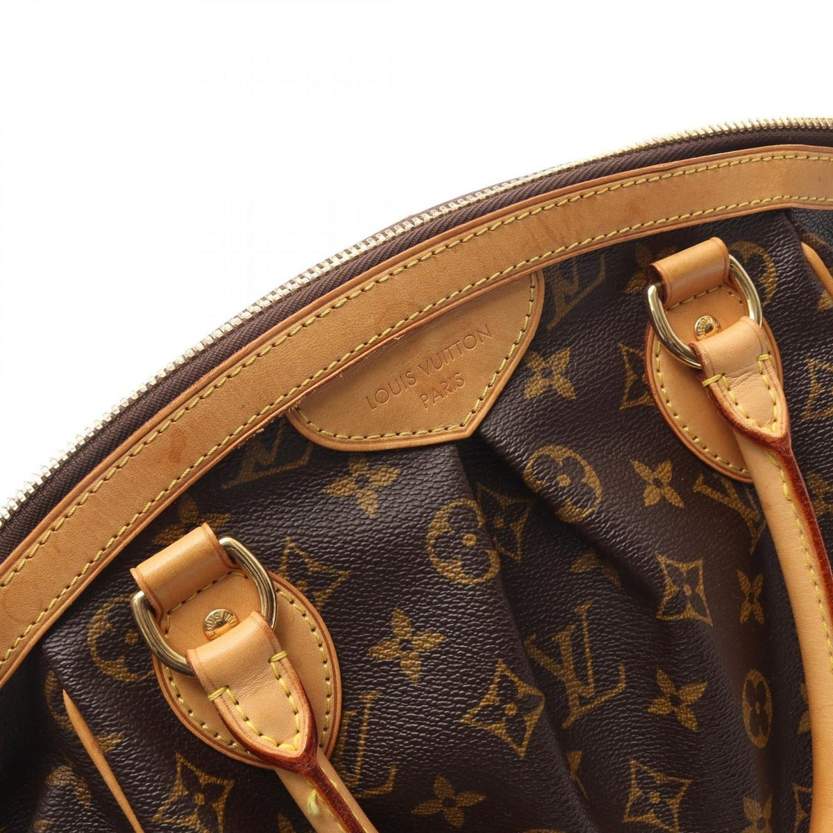 Louis Vuitton Handbag Tivoli PM Canvas Leather — view 12