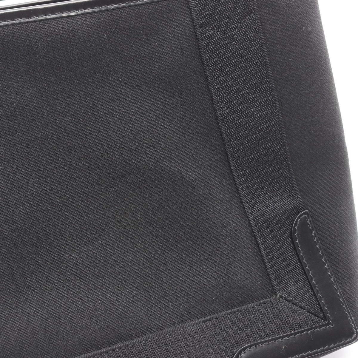 Balenciaga Tote Navy Cabas S Black Canvas Leather — view 8