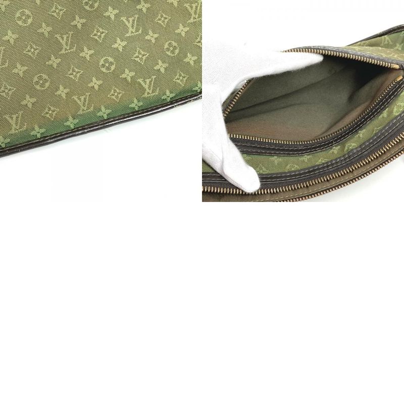 Louis Vuitton Shoulder Bag Catrine M92332 Monogram Mini Canvas Khaki