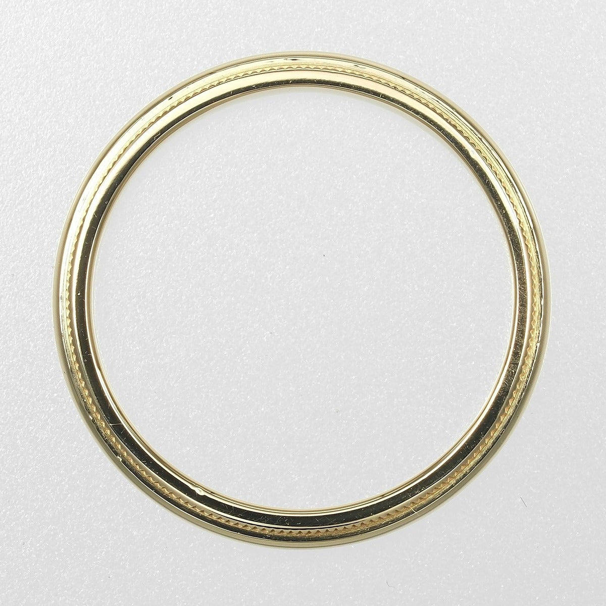 Tiffany & Co Together Milgrain Band 18K Yellow Gold Ring — view 10