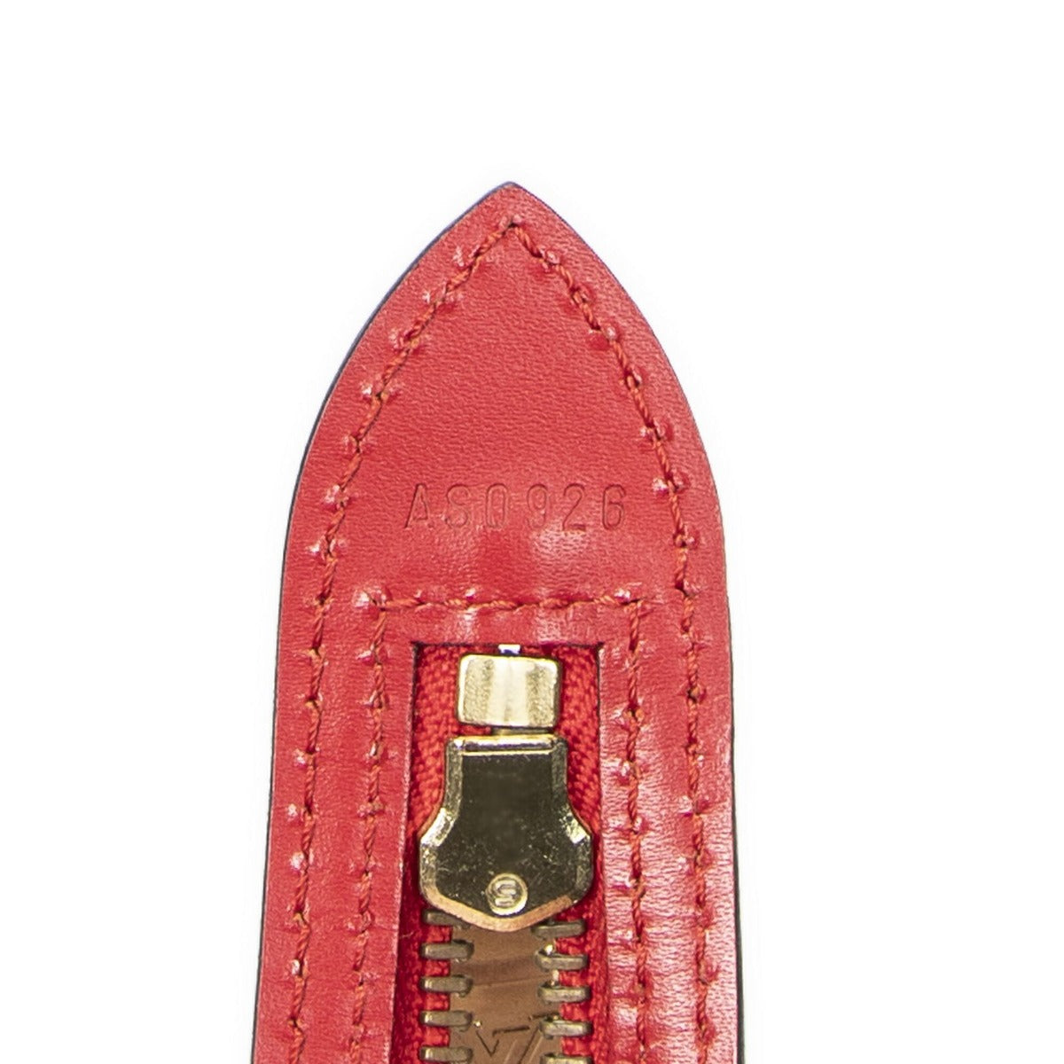 Louis Vuitton Saint Jacques Shopping Red Epi — view 10