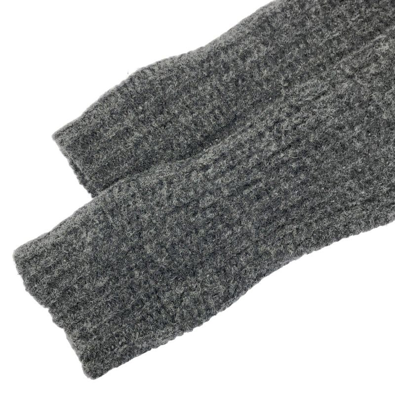 Prada 2006aw Wool Knit Cardigan Umc345 Gray 46