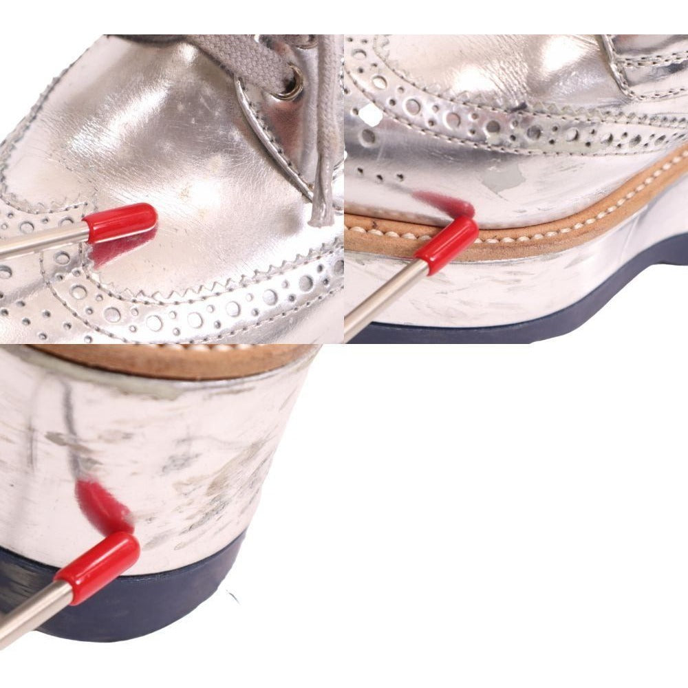 Prada Thick Sole Leather Shoes — view 10