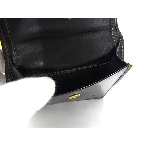 Fendi Wallet Pecan 068 Khaki Leather Bifold — view 6
