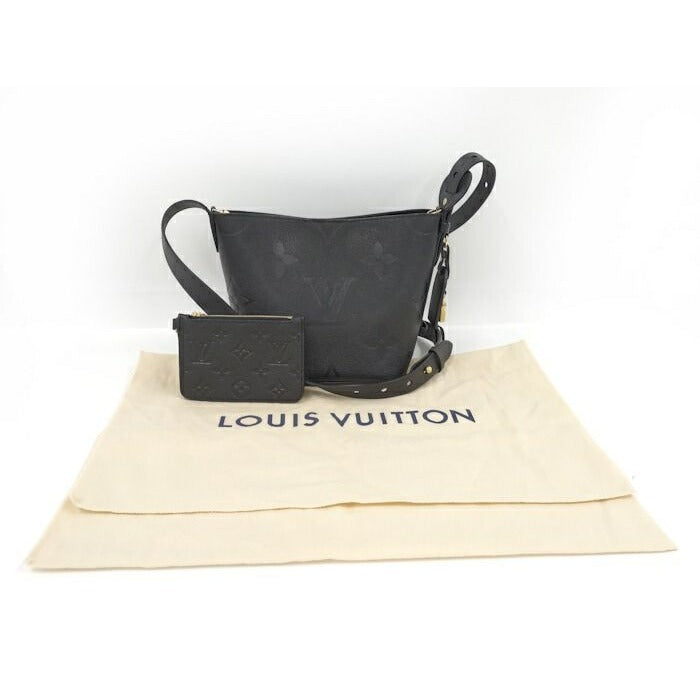 Louis Vuitton All in BB 2-Way Handbag Monogram Amblant Noir Black — view 10