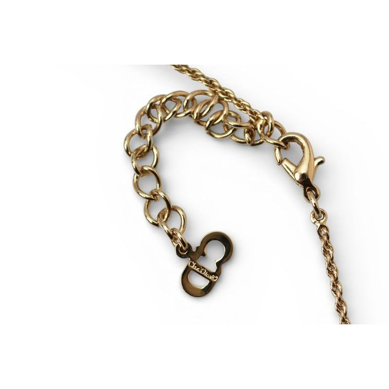Christian Dior Necklace Vintage Logo Heart — view 6