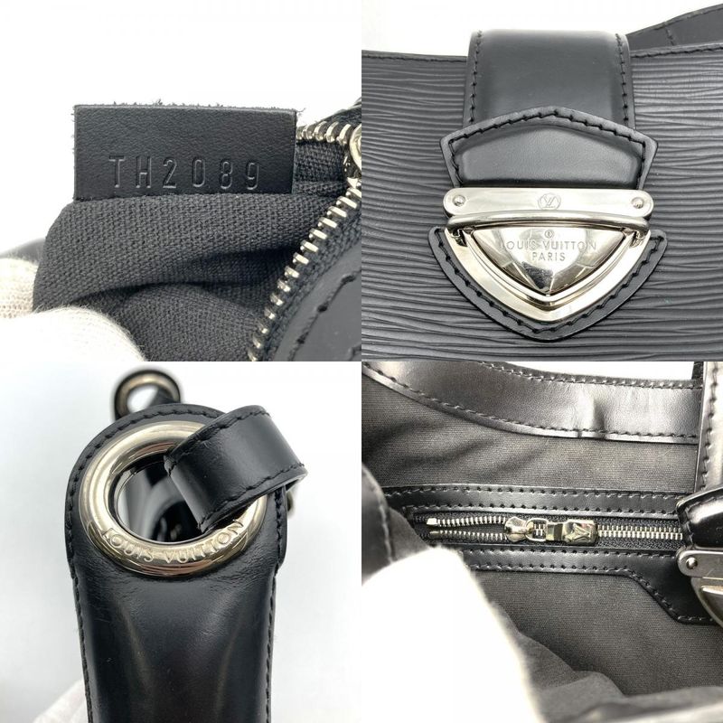 Louis Vuitton M40242 Musette Bagatelle Shoulder Bag Black Epi Leather