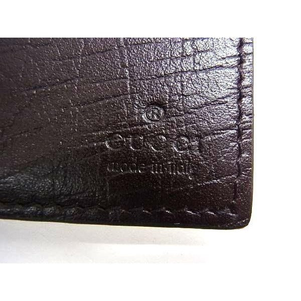 Gucci Notebook Cover GG Supreme Passport Case Beige Ebony — view 6