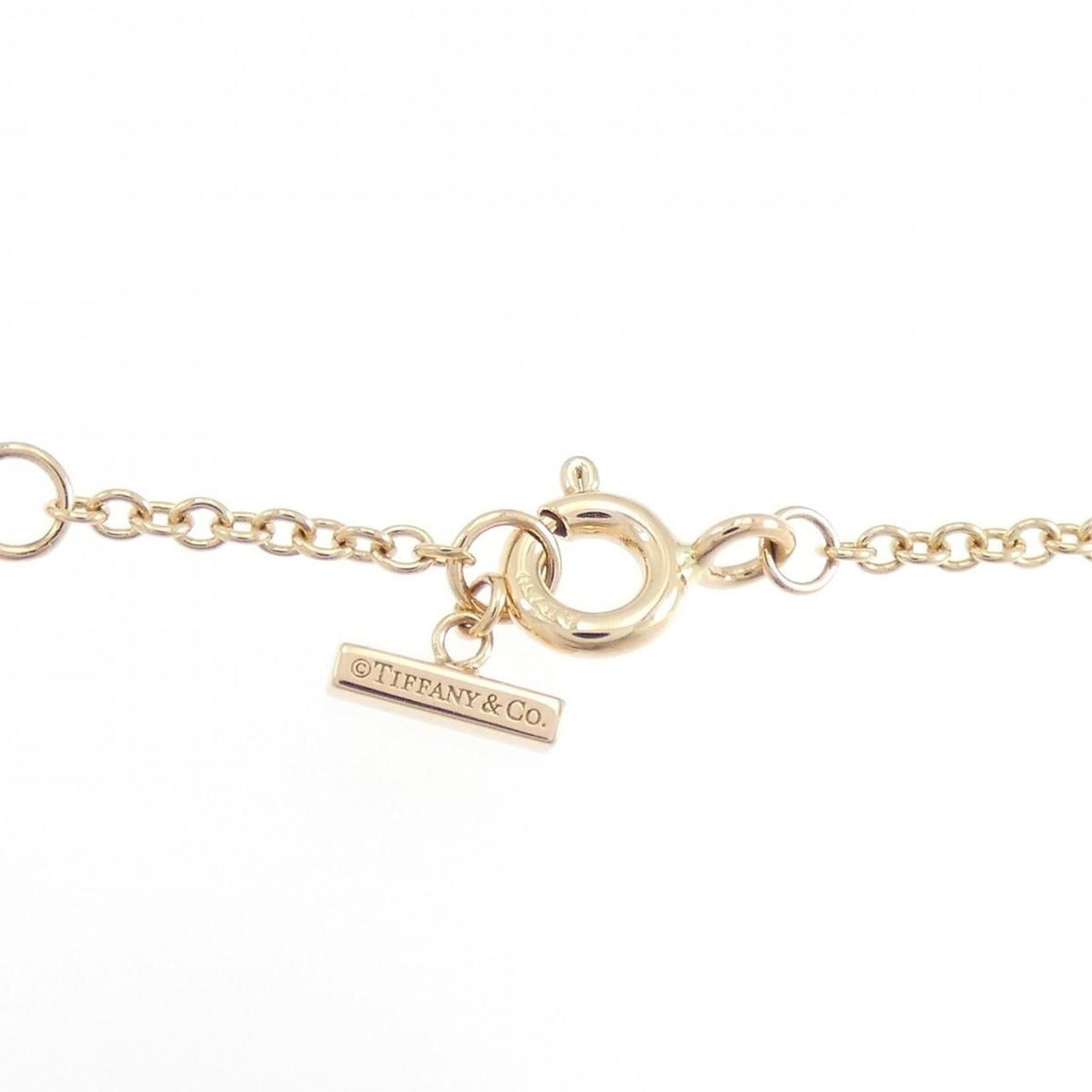 Tiffany T Circle Size 14 Mother Of Pearl Bracelet — view 4