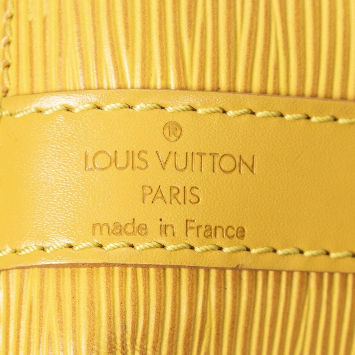 Louis Vuitton Noe Yellow Epi Handbag — view 10