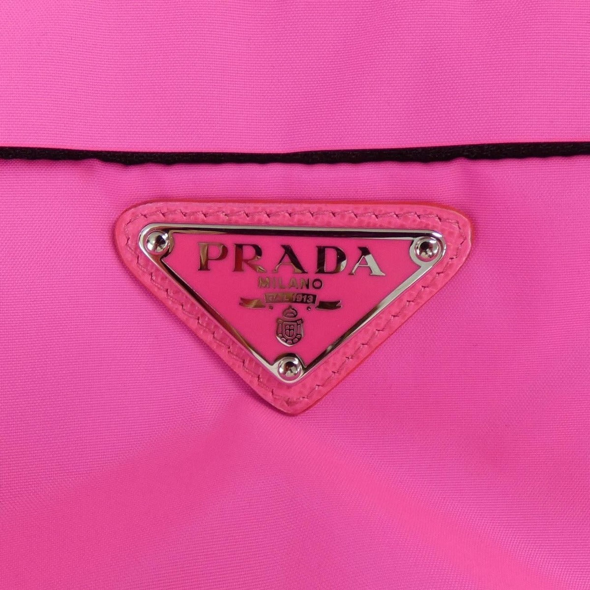 Prada Coat Black 36 Pink — view 9