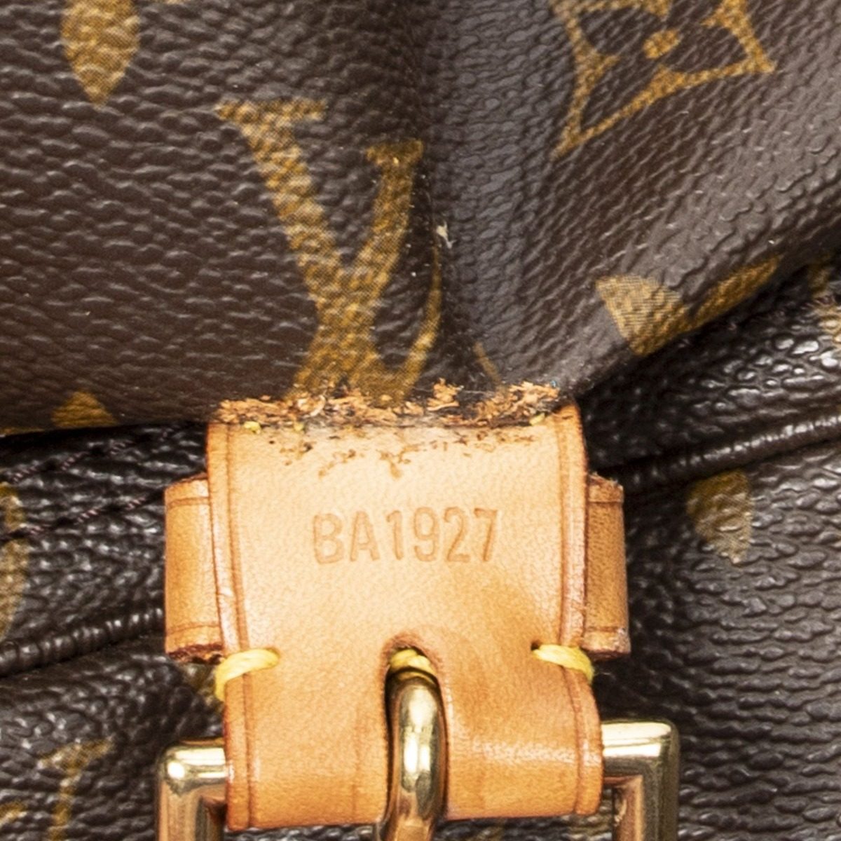 Louis Vuitton Montsouris Brown Monogram Canvas Shoulder Bag — view 10