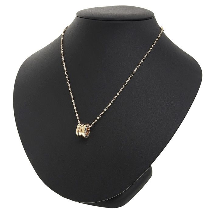 Bvlgari Bulgari B-zero1 Necklace 18K Pink Gold 750 Pink Gold With 39cm (15.35in)