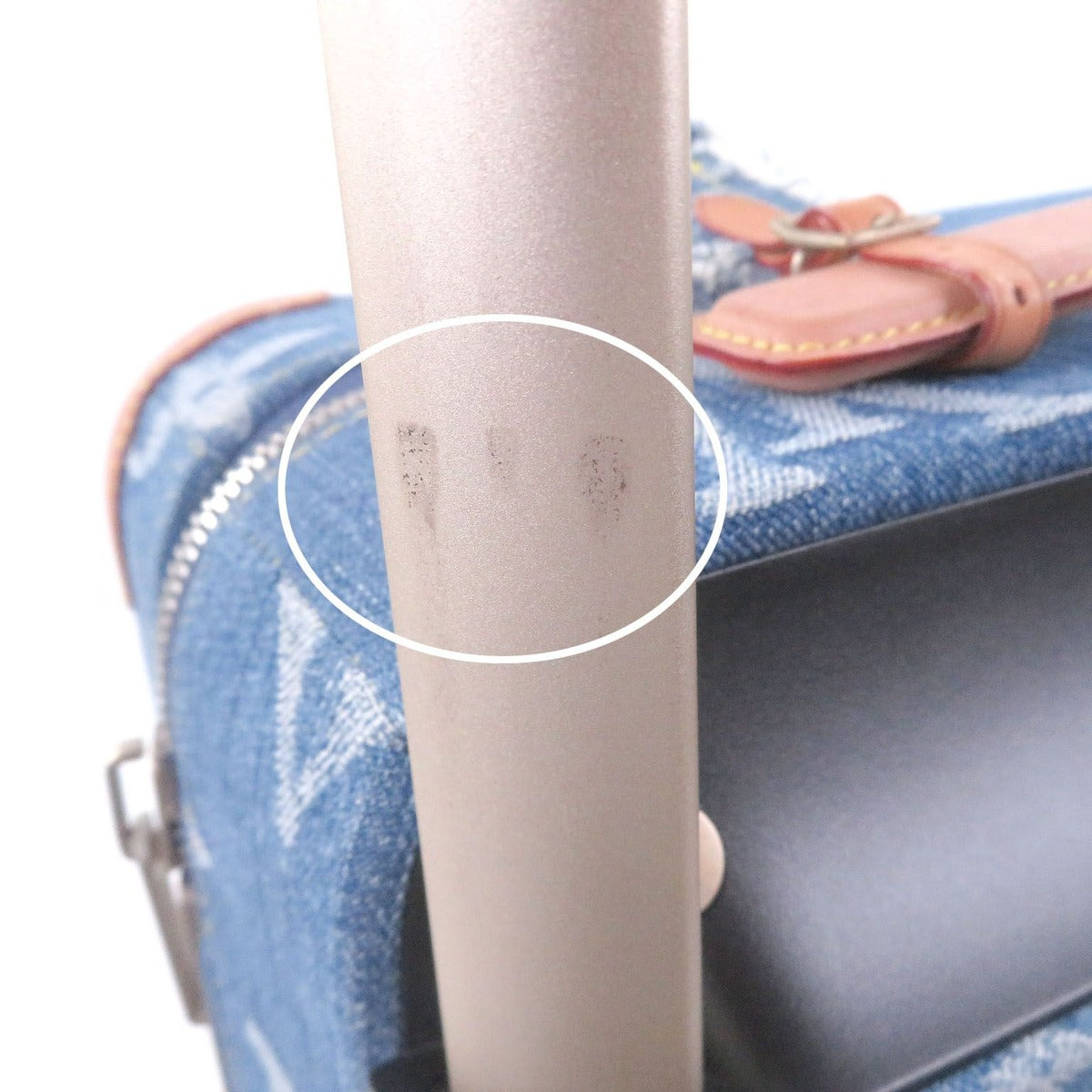 Louis Vuitton Horizon 55 Monogram Denim Leather LV Remix Equipped — view 11